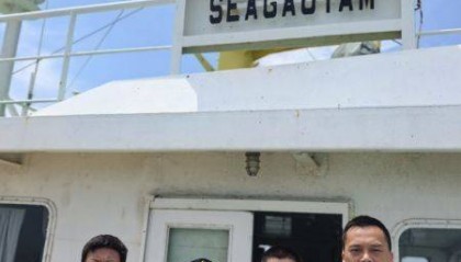 福州港引航站成功引领无动力外轮拖带进闽江