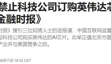 “中国英伟达”上会了，能否改写芯片战争？