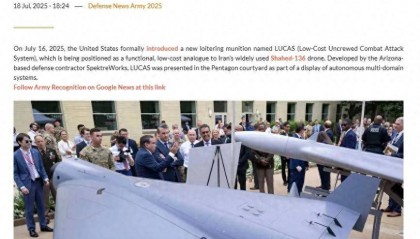 一架仅需4万美元！美国版“小摩托”巡飞弹亮相，中国能防住吗？