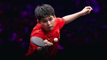 蒯曼苦战五局惜败韩劲敌 林诗栋力克瑞典老将晋级